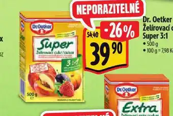 Albert Dr. oetker želírovací cukr nabídka