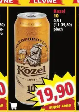 Norma Pivo velkopopovický kozel nabídka