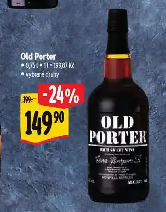 Albert Old porter nabídka