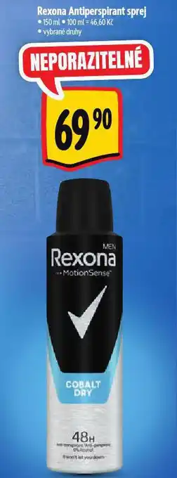 Albert Rexona antiperspirant nabídka