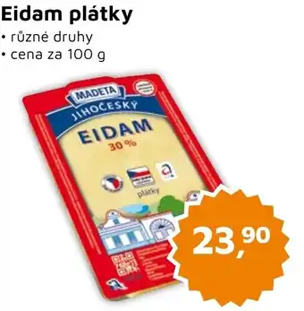 Můjobchod Eidam plátky nabídka