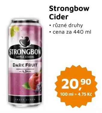 Můjobchod Strongbow Cider nabídka