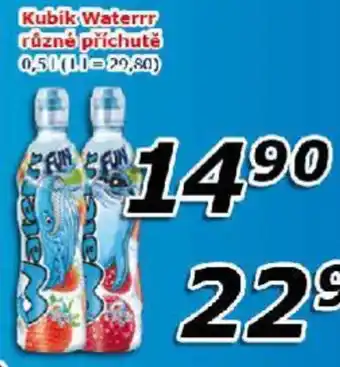 ESO MARKET Kubik Waterrr různě příchutě 0.5L nabídka