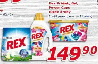 ESO MARKET Rex Prášek, Gel, Power Caps různé druhy nabídka