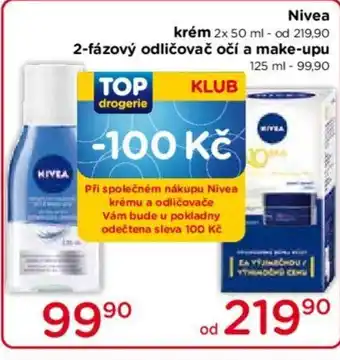 TOP drogerie Nivea krém 2x 50 ml nabídka