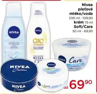 TOP drogerie Nivea pleťové mléko/voda nabídka