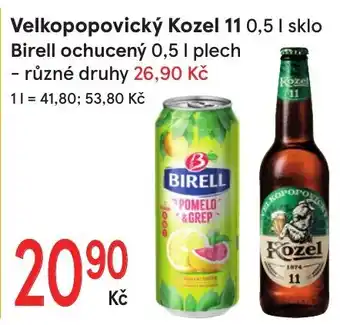 Žabka Velkopopovický Kozel 11 nabídka
