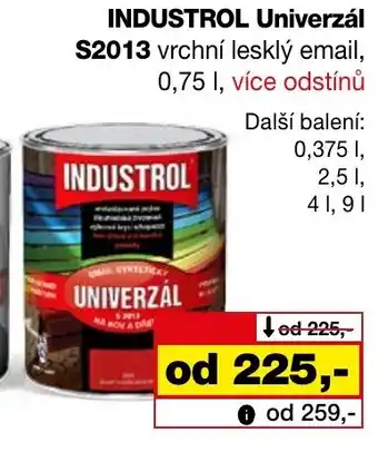 Barvy a laky drogerie INDUSTROL Univerzál S2013 nabídka