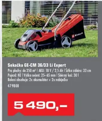 Uni Hobby Sekačka GE-CM 36/33 Li Expert nabídka