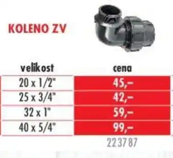 Uni Hobby KOLENO ZV nabídka