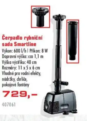 Uni Hobby Čerpadlo rybniční sada Smartline nabídka