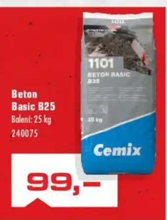 Uni Hobby Beton Basic B25 nabídka