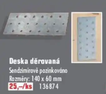 Uni Hobby Deska děrovaná nabídka