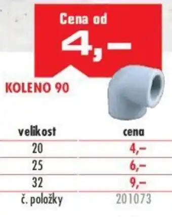 Uni Hobby KOLENO 90 nabídka