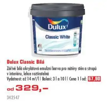 Uni Hobby Dulux Classic Bílá nabídka