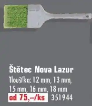 Uni Hobby Štětec Nova Lazur nabídka