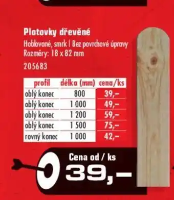 Uni Hobby Plotovky dřevěné nabídka