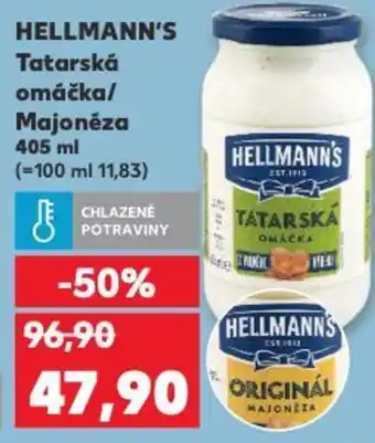 Kaufland HELLMANN'S Tatarská omáčka/ Majonéza nabídka