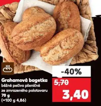 Kaufland Grahamová bagetka nabídka