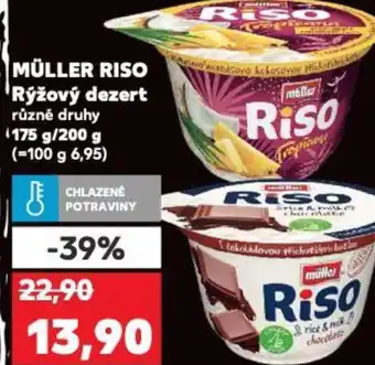 Kaufland MÜLLER RISO Rýžový dezert nabídka