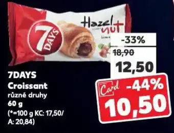 Kaufland 7DAYS Croissant nabídka