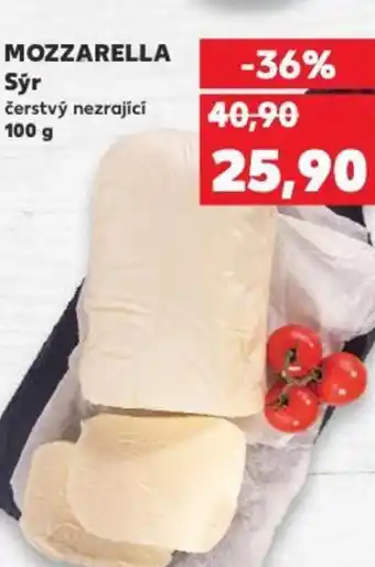 Kaufland MOZZARELLA Sýr nabídka