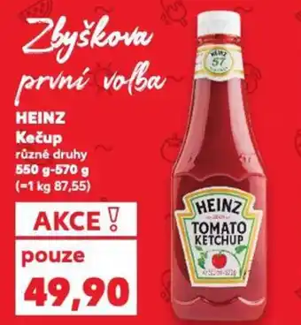 Kaufland HEINZ Kečup nabídka