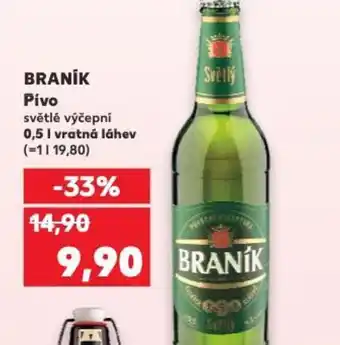 Kaufland BRANIK Pivo 0.5L nabídka