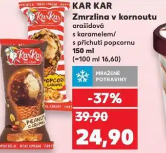Kaufland KAR KAR Zmrzlina v kornoutu nabídka