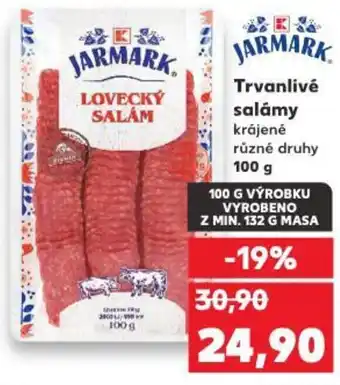 Kaufland Trvanlivé salámy nabídka