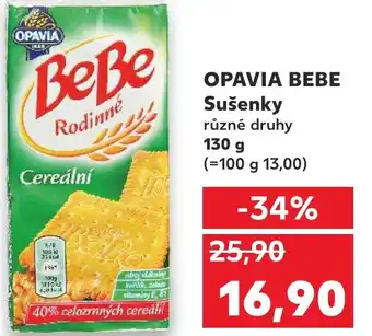 Kaufland OPAVIA BEBE Sušenky nabídka