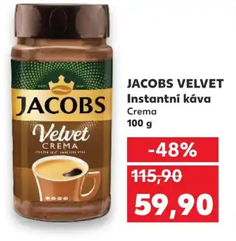 Kaufland JACOBS VELVET Instantní káva nabídka