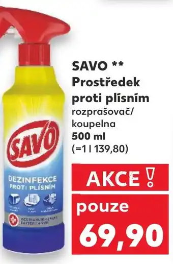 Kaufland SAVO Prostředek proti plísním nabídka