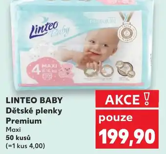 Kaufland LINTEO BABY Dětské plenky Premium nabídka