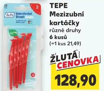 Kaufland TEPE Mezizubní kartáčky nabídka