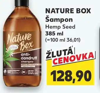 Kaufland NATURE BOX Šampon nabídka