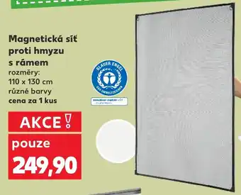 Kaufland Magnetická síť proti hmyzu s rámem nabídka