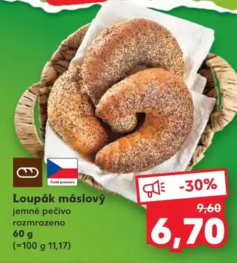 Kaufland Loupák máslový nabídka