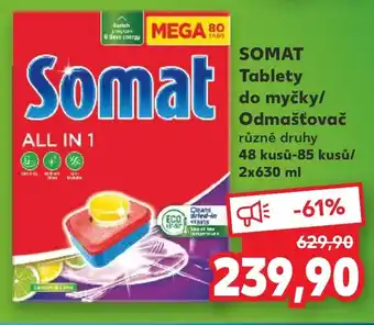 Kaufland SOMAT Tablety do myčky/ Odmašťovač nabídka