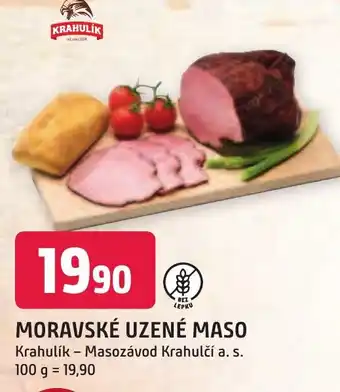 Trefa MORAVSKÉ UZENÉ MASO nabídka