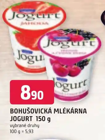 Trefa BOHUŠOVICKÁ MLÉKÁRNA JOGURT 150 g nabídka