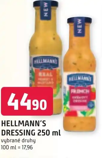 Trefa HELLMANN'S DRESSING 250 ml nabídka