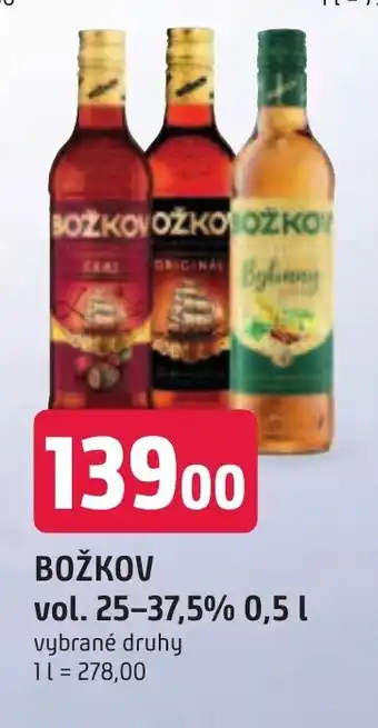 Trefa BOŽKOV vol. 25-37.5% 0.5 L. nabídka