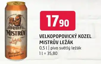 Terno VELKOPOPOVICKÝ KOZEL MISTRŮV LEŽÁK nabídka