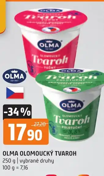 Terno OLMA OLOMOUCKÝ TVAROH nabídka