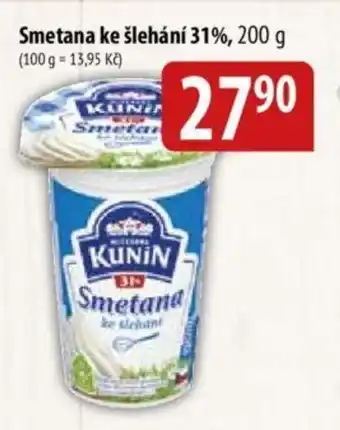 Bala Smetana ke šlehání 31%, 200 g nabídka