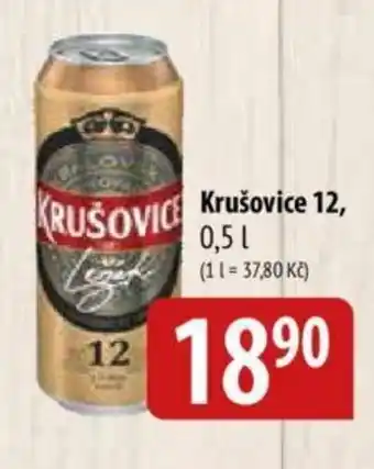 Bala Krušovice 12, 0,5 l. nabídka