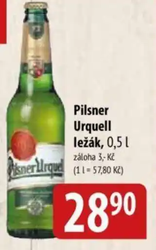 Bala Pilsner Urquell ležák, 0,5 l. nabídka