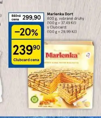 Tesco Marlenka dort nabídka