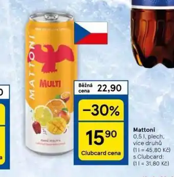 Tesco Mattoni nabídka